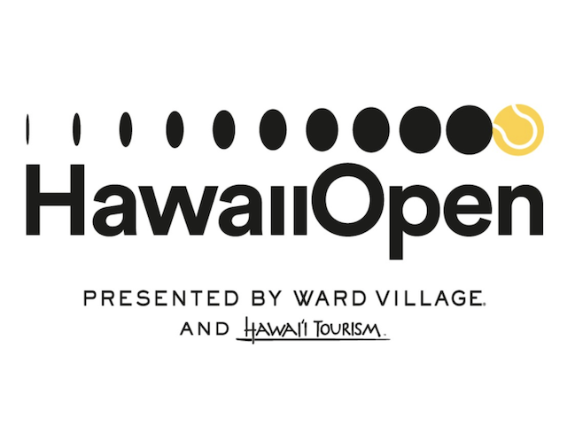 「ハワイオープンテニス」ロゴ
