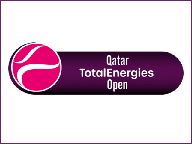 「カタール・トータルエナジーズ・オープン」ロゴ