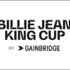 「ビリー・ジーン・キング・カップ by Gainbridge」ロゴ
