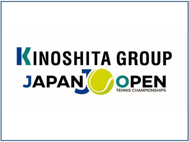 「木下グループジャパンオープンテニス」ロゴ