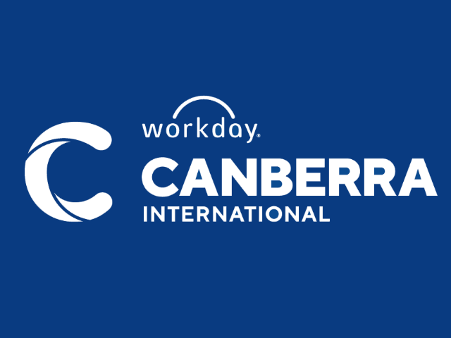 「キャンベラ国際」ロゴ